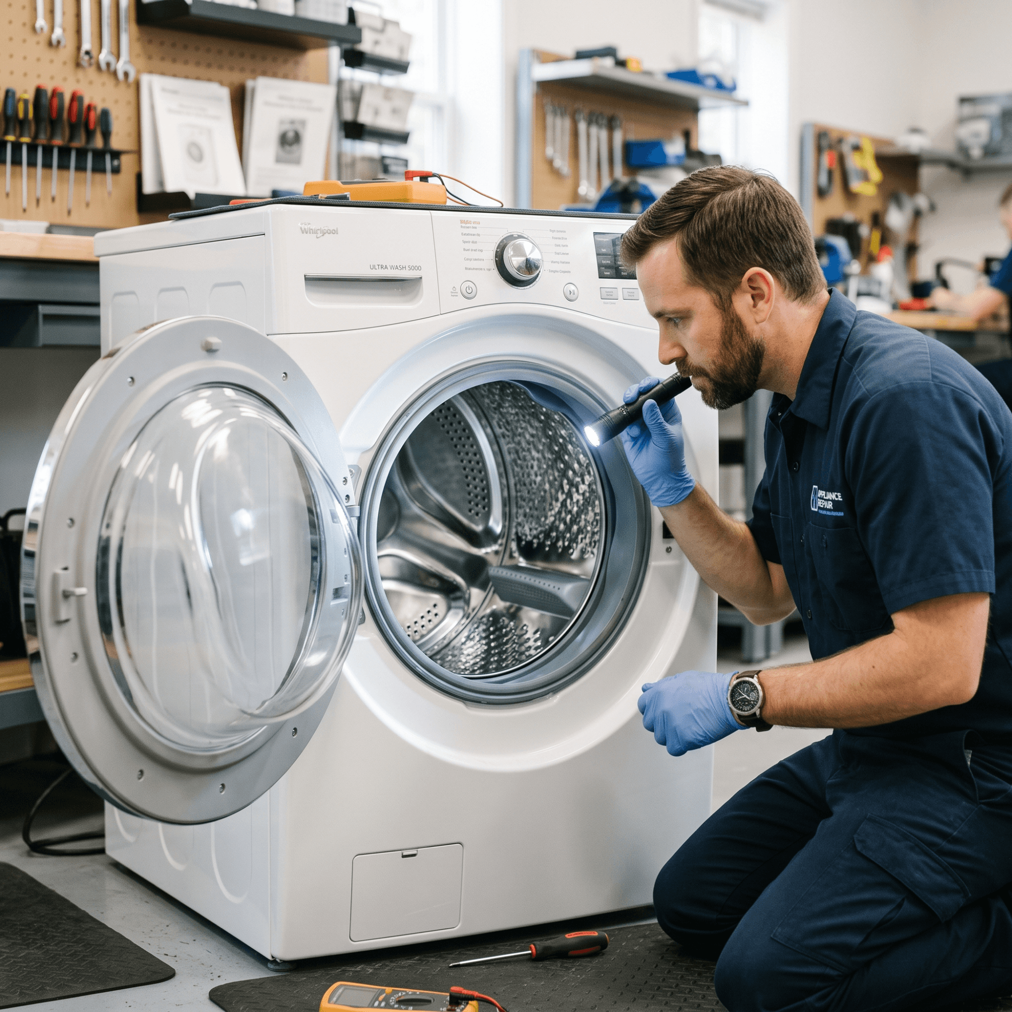 Well-maintained washing machine drum in Dubai
