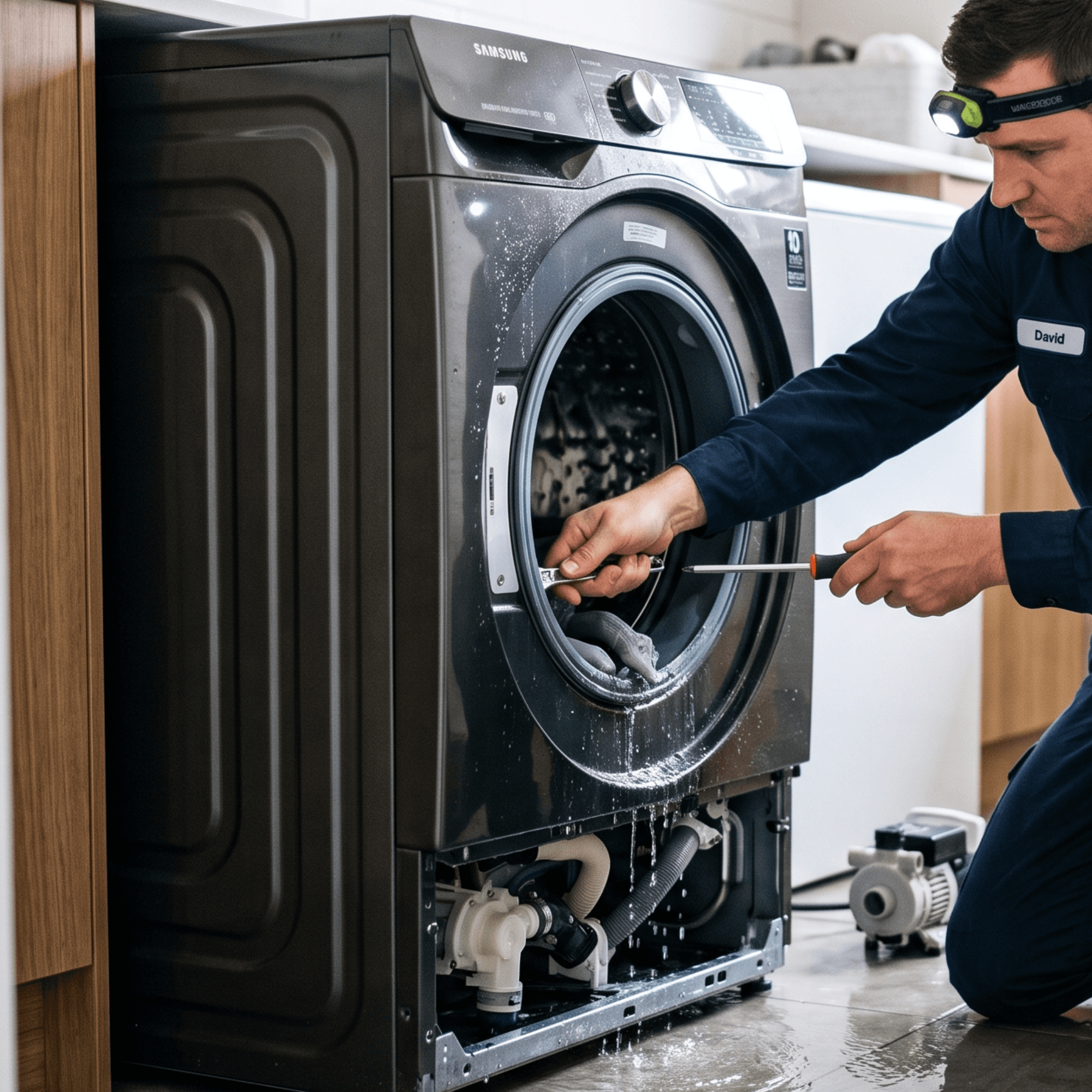 Washing machine water leakage repair in Dubai